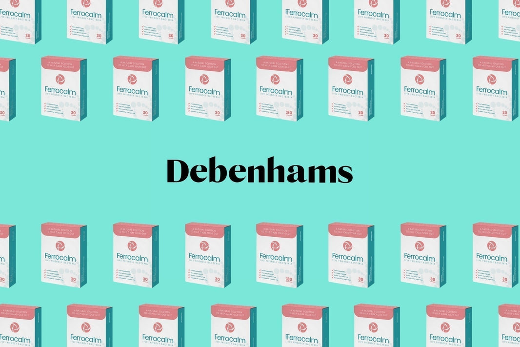 Ferrocalm launches on Debenhams as part of its mission to make gut health mainstream