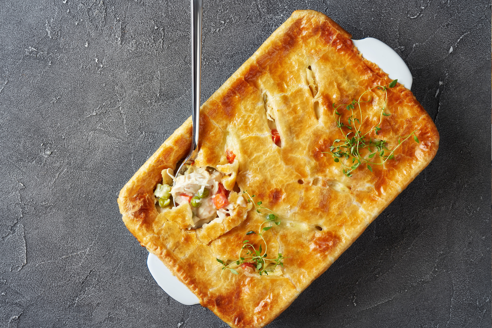 IBS-Friendly Chicken and Vegetable Pie