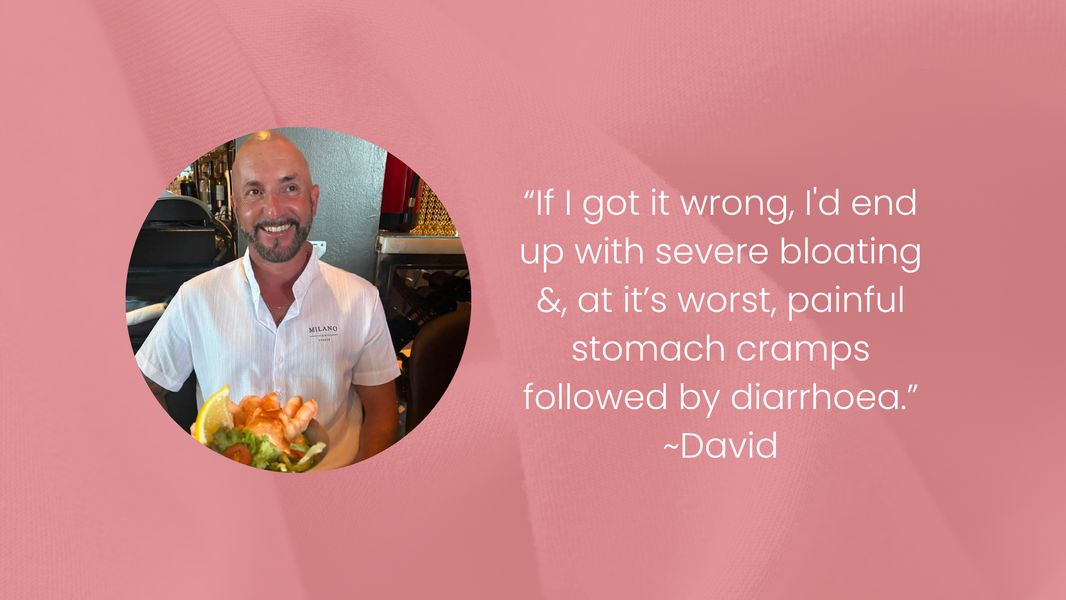 David's Inside Story: "I've lived with IBS for as long as I can remember."